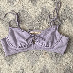 Pacsun purple swimsuit top
